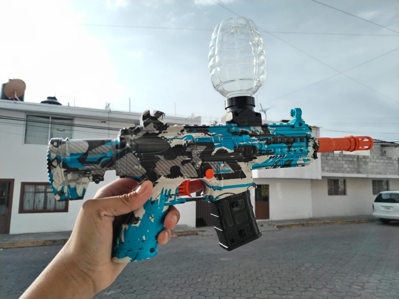 PISTOLA JUGUETE DE HIDROGEL