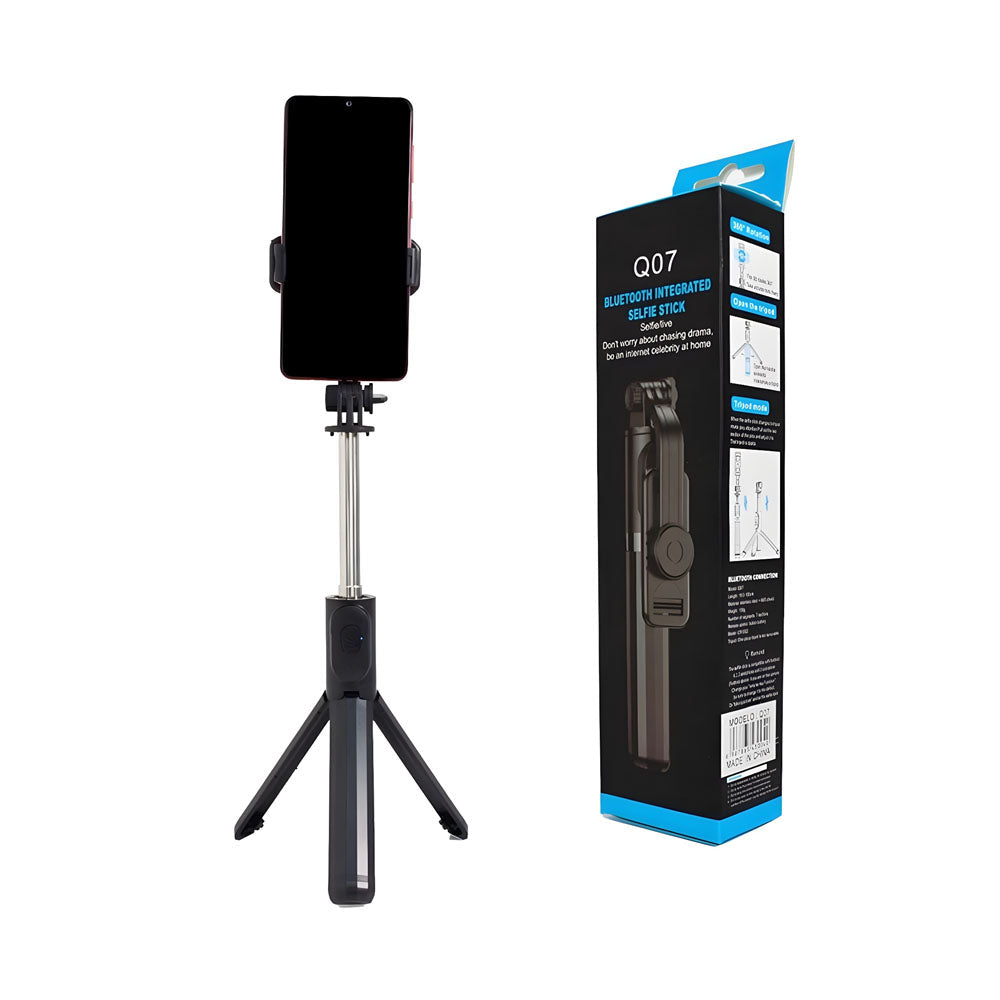 Palo selfie con trípode y control remoto