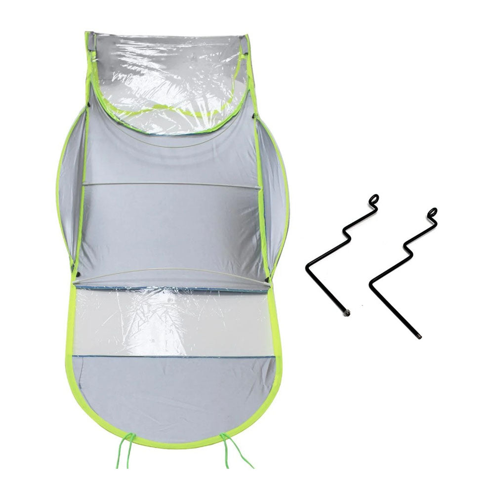 Toldo anti-lluvia para moto