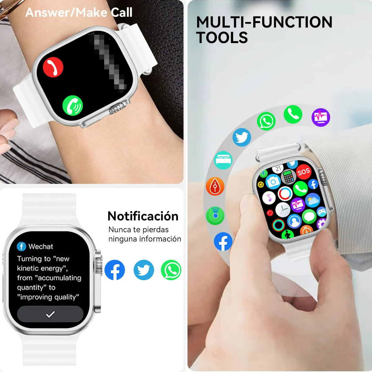 Smartwatch reloj inteligente Gs8 Ultra